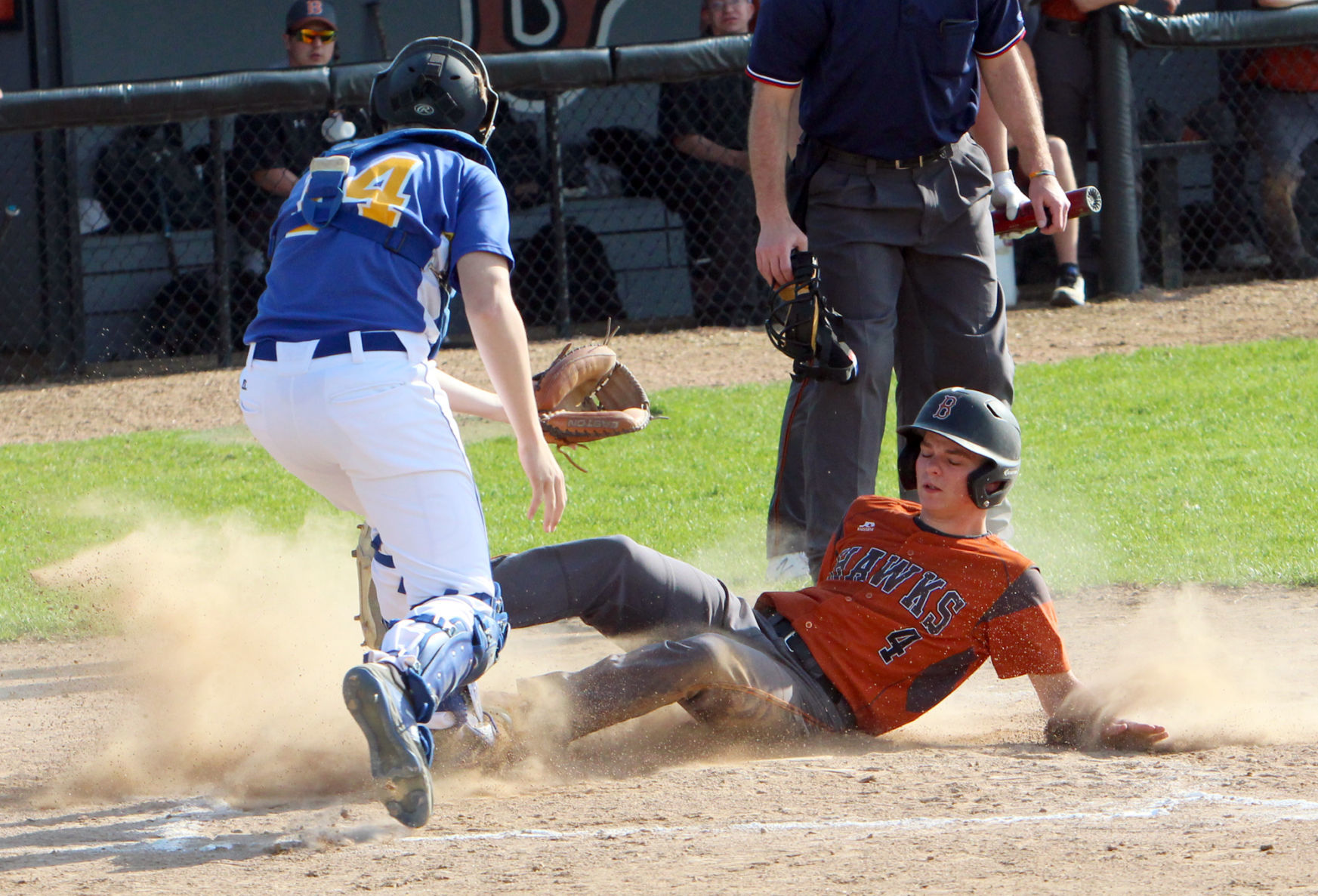 McDonell at Bloomer baseball 5-16-19